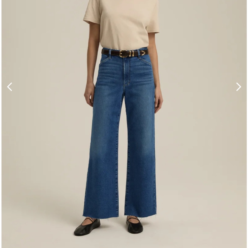 Favorite Daughter The Mischa Super High Rise Wide Leg Ankle